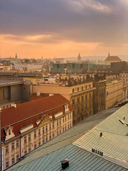 Praga de cima — Fotografia de Stock