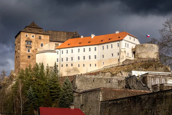 Baroque Chateau Gothic Castle Ancient Town Becov Nad Teplou Czech — Stock Photo, Image