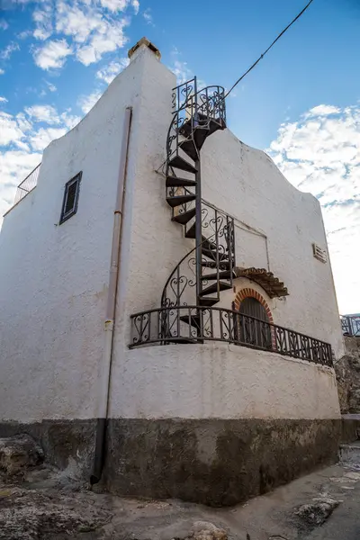 Hermosa Pintoresca Antigua Ciudad Pesquera Vieste Península Gargano Región Apulia — Foto de Stock