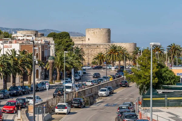 Manfredonia Una Ciudad Portuaria Mediterránea Región Apulia Península Gargano Parte — Foto de Stock