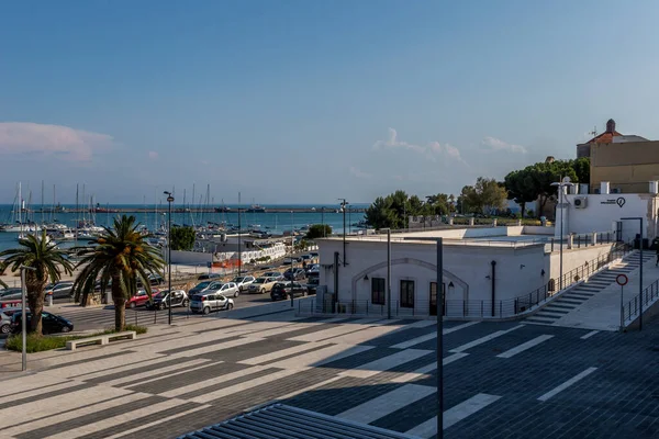Manfredonia Una Ciudad Portuaria Mediterránea Región Apulia Península Gargano Parte — Foto de Stock