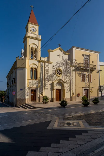 Manfredonia Una Ciudad Portuaria Mediterránea Región Apulia Península Gargano Parte — Foto de Stock