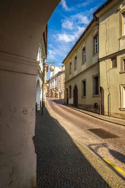 Casas Históricas Calle Centro Kutna Hora República Checa Europa Patrimonio —  Fotos de Stock