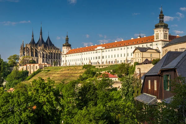 Cathedral Barbara Jesuit College Kutna Hora Czech Republic Europe Unesco — Stock Photo, Image