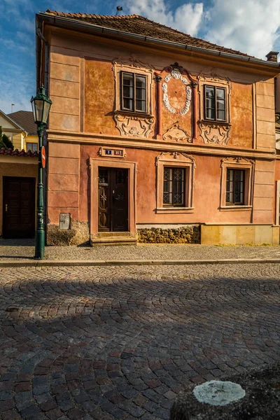 Historische Häuser Zentrum Von Kutna Hora Der Tschechischen Republik Europa — Stockfoto