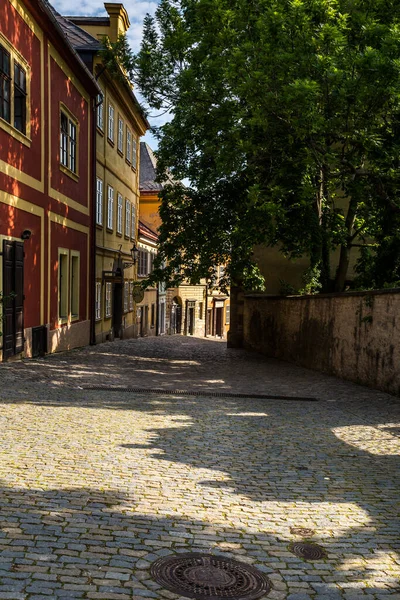 Historische Huizen Straten Het Centrum Van Kutna Hora Tsjechië Europa — Stockfoto