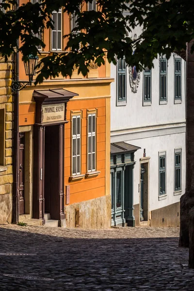 Zabytkowe Domy Ulice Centrum Kutnej Hory Czechach Europie Lista Światowego — Zdjęcie stockowe