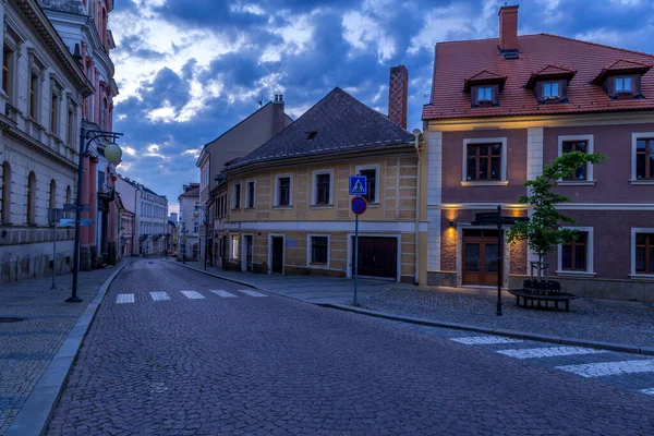 Morgendämmerung Historischen Zentrum Von Kutna Hora Unesco Weltkulturerbe Tschechien — Stockfoto