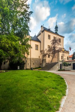 15. yüzyıldan kalma kraliyet sarayı, Kutna Hora 'nın merkezinde, UNESCO Dünya Mirası Alanı, Çek Cumhuriyeti