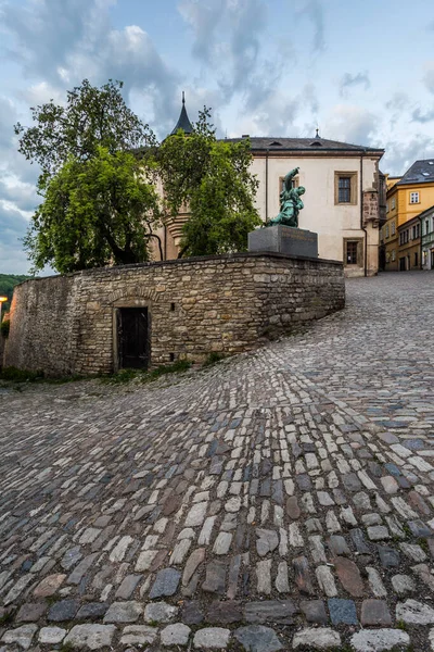 Historické Domy Centru Kutné Hory České Republice Evropa Seznam Světového — Stock fotografie