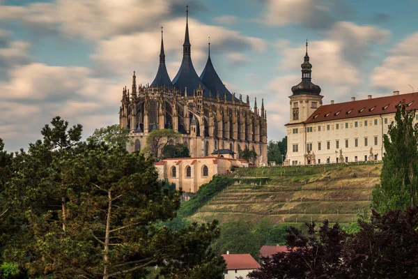 Cathedral Barbara Jesuit College Kutna Hora Czech Republic Europe Unesco — Stock Photo, Image