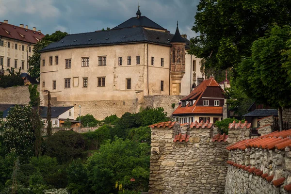 Historic Houses Center Kutna Hora Czech Republic Europe Unesco World — Stock Photo, Image