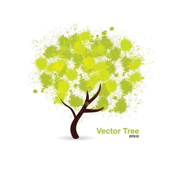 Wektor kształt drzewa — Wektor stockowy