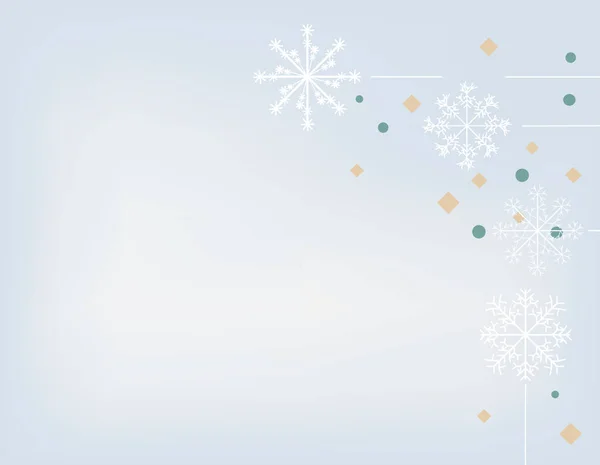 Χειμώνα φόντο σχεδιασμό του άσπρη νιφάδα χιονιού με αντίγραφο χώρου — Φωτογραφία Αρχείου