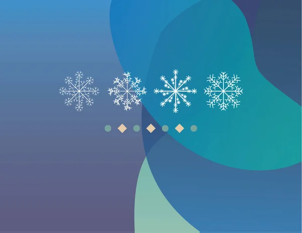 Зимний дизайн белого снежинки с копировальным пространством — стоковое фото
