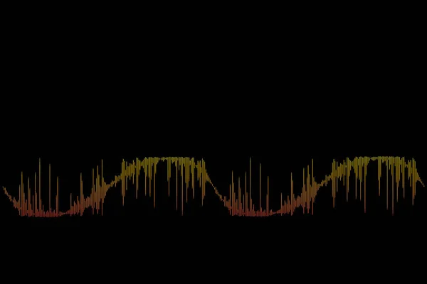 Pulso reproductor de música. Fondo de onda de audio Jpeg — Foto de Stock