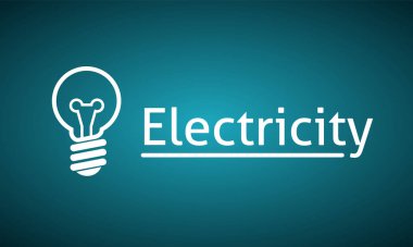 Ampul. Temiz bir arka plan. elektrik resmi