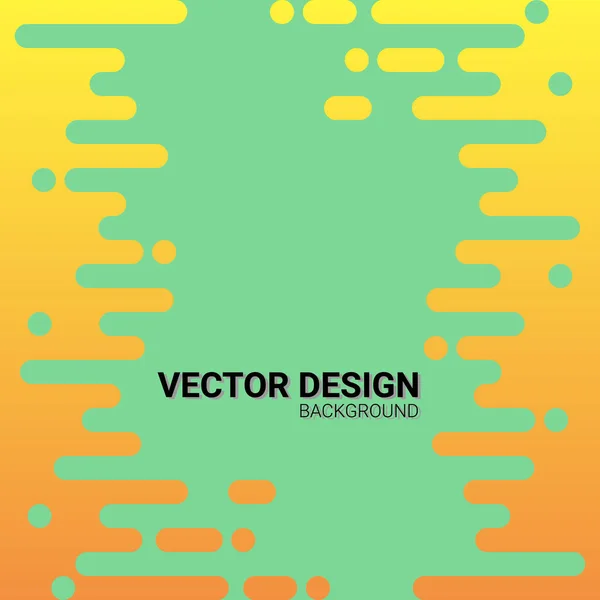 Streszczenie tła z kolorowymi zaokrąglonymi kształtami.Ilustracja wektora. Zaokrąglone linie w stylu półtonowym. Element projektu — Wektor stockowy