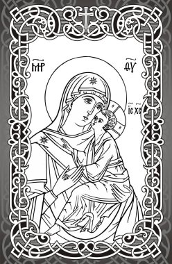  örülmüş Ortodoks çerçeve 1202