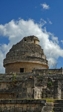 Chichen Itza, Yucatan, Meksika için Maya piramit. Biri 