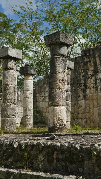 Chichen itza, Mayapyramide in Yucatan, Mexiko. es ist eines der — Stockfoto