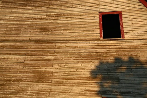 Close up of the side of a Barn — стоковое фото