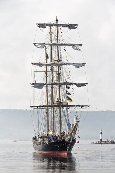 TALL SHIPS REGATA.Varna, Bulgaria — Stock Photo, Image