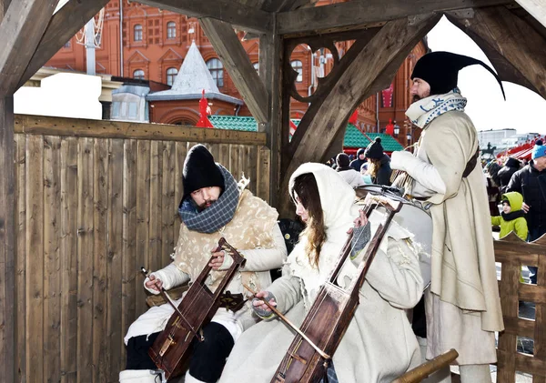 Holiday Carnival in Moscow — Stock Photo, Image