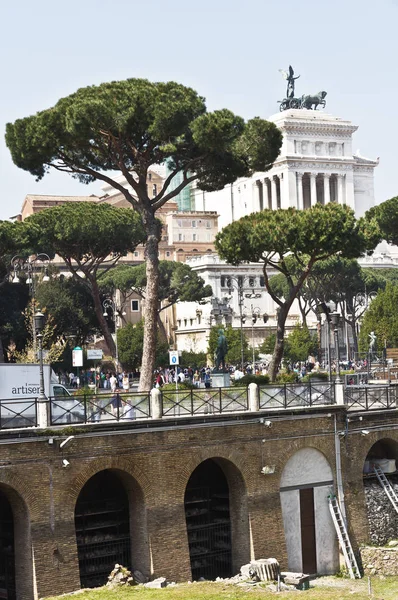 Monumento a Vittorio Emanuele II, Roma, Itália — Fotografia de Stock