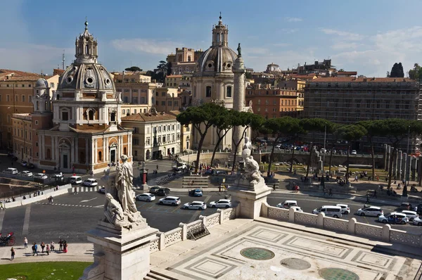 Die Kirche Santa Maria di Loreto in Rom — Stockfoto