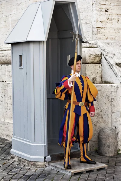 Swiss Guard in Vatican — Stock Photo, Image