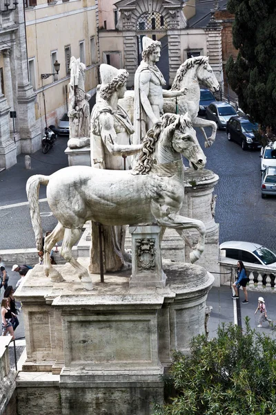 Platz des Campidoglio (Piazza del Campidoglio) — Stockfoto