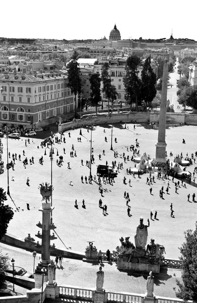 View from Pizza del Poppolo (People's Square) from above — Stock Photo, Image