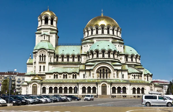 Alexander Nevsky Cathedral City, Sofia, Bulgaristan. — Stok fotoğraf