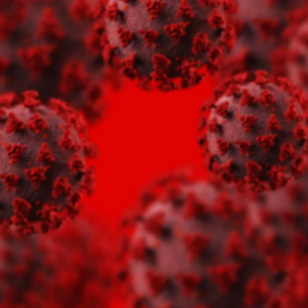 Coronavirus Covid Krevním Pozadí — Stock fotografie