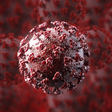 Coronavirus COVID-19 salgın salgını salgın hastalık konsepti.