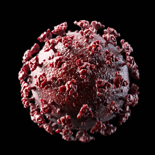 带有黑质细胞背景的Coronavirus Covid 19大流行性疾病感染概念 — 图库照片