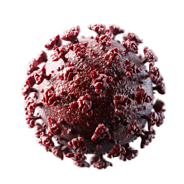 Coronavirus Covid Propuknutí Pandemické Onemocnění Koncepce Nemocí Cello Bílé Pozadí — Stock fotografie