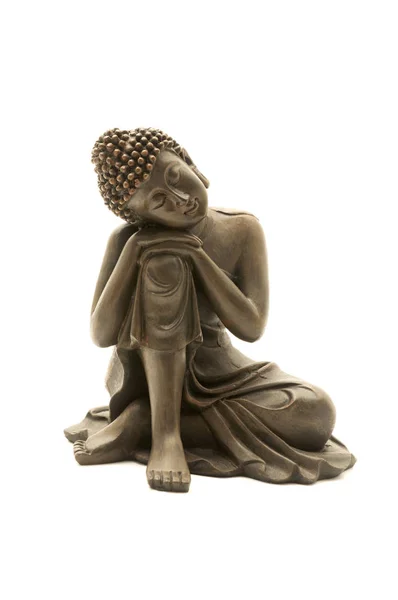 Vilande Buddha statyett — Stockfoto