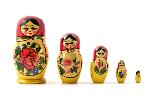 Russian Matryoshka doll — Stock Photo, Image