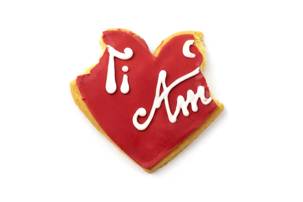 Ti amo cookie — Stock Photo, Image