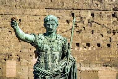 Emperor Caesar Augustus clipart