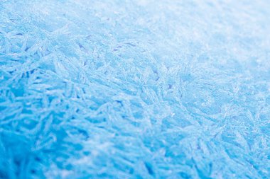 Hassas kış şablonu. Frost camı boyadı. Yeni yıl, Noel. Neşeli arkaplan.