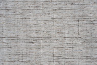 Tuvalin dokusunu. Bej kumaş yakın plan. Arkaplan.