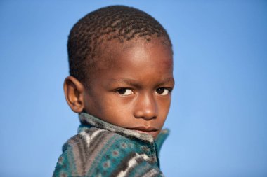 Afrikalı Çocuk portre