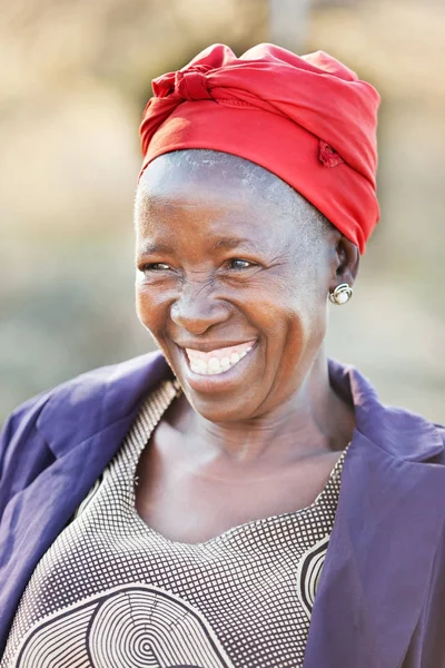 Africana anciana mujer — Foto de Stock