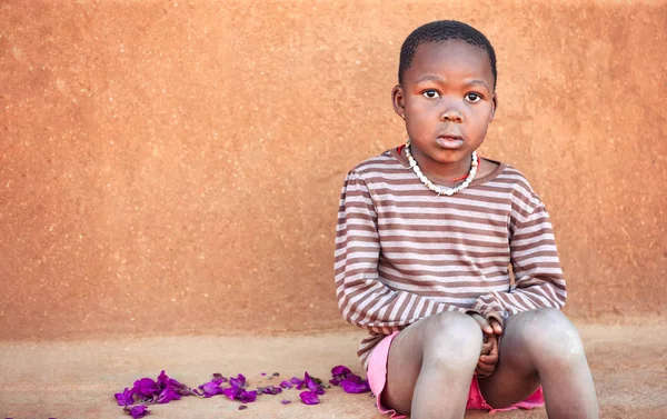 Retrato infantil africano — Foto de Stock