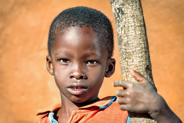 Afrikanska barn porträtt — Stockfoto