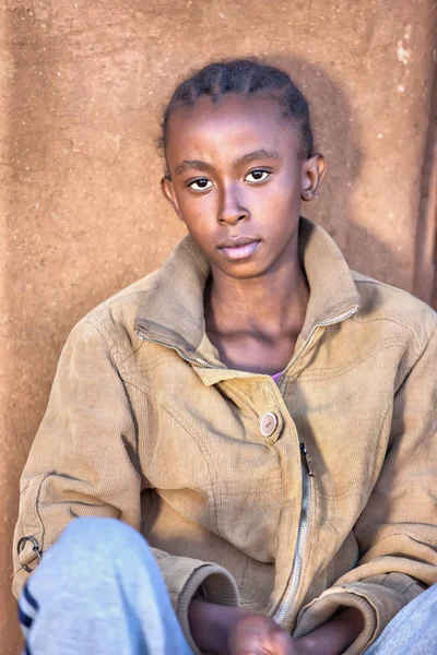 Ritratto bambino africano — Foto Stock