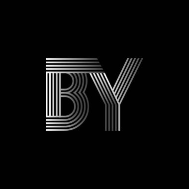 Zarif ilk logo harfleri ile